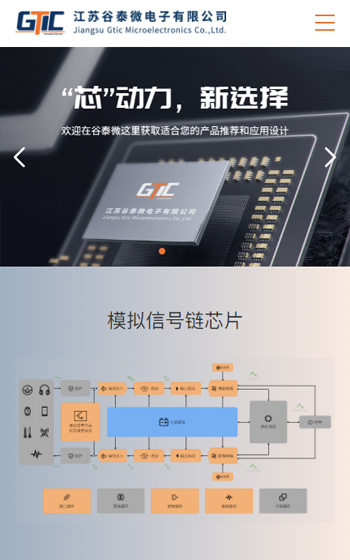 泰微電子網站案例圖片0